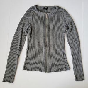 Express Zip Sweater Top